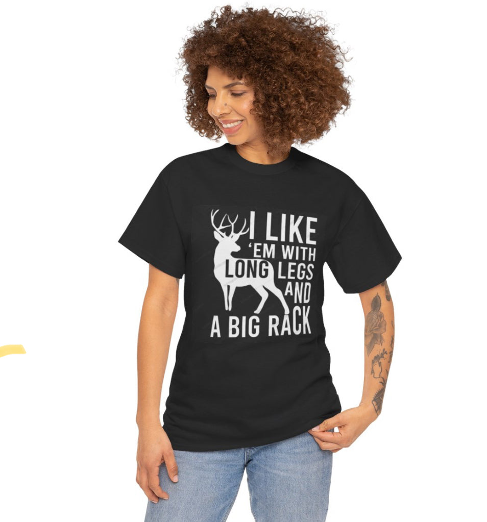 Long legs and a big rack shirt