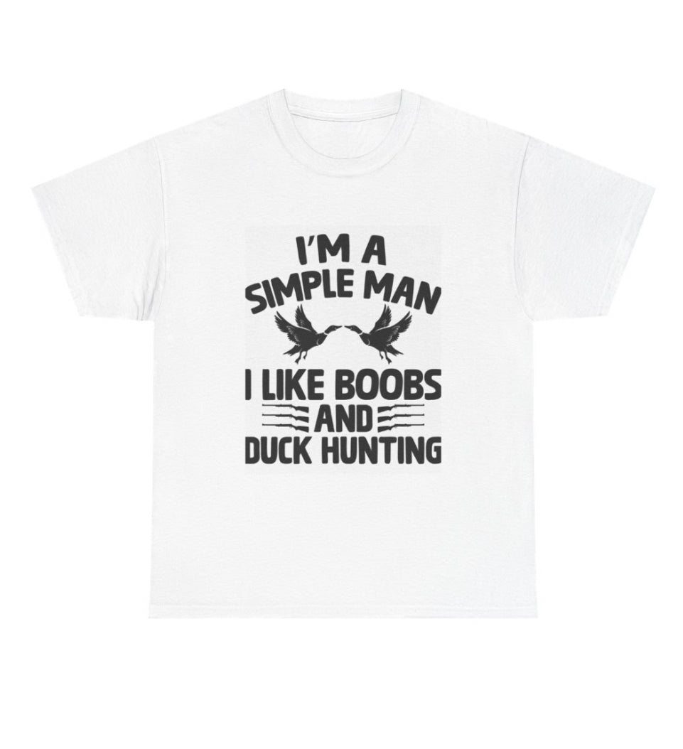I like boobs and duck hunting shirt